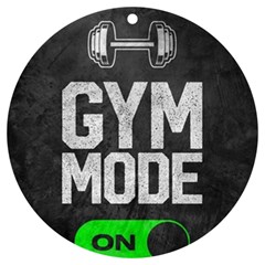 Gym Mode Uv Print Acrylic Ornament Round by Store67