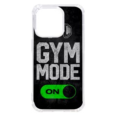 Gym Mode Iphone 14 Pro Tpu Uv Print Case