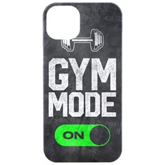 Gym Mode Iphone 15 Pro Black Uv Print Case by Store67