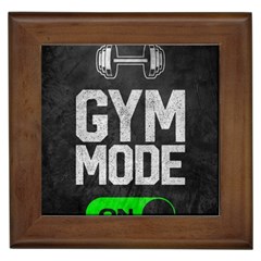 Gym Mode Framed Tile