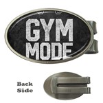 Gym mode Money Clips (Oval)  Front