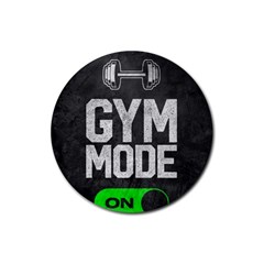 Gym Mode Rubber Coaster (round) by Store67