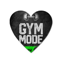 Gym Mode Heart Magnet by Store67