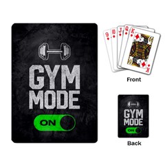 Gym Mode Playing Cards Single Design (rectangle) by Store67