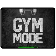 Gym Mode Fleece Blanket (large) by Store67