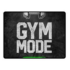 Gym Mode Two Sides Fleece Blanket (small) by Store67