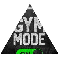 Gym Mode Wooden Puzzle Triangle