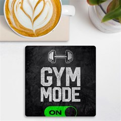 Gym Mode Uv Print Square Tile Coaster  by Store67