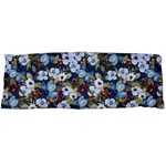 Blue Flowers Dark Blue Flowers Body Pillow Case (Dakimakura) Body Pillow Case