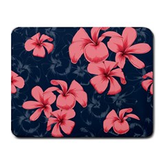 5902244 Pink Blue Illustrated Pattern Flowers Square Pillow Small Mousepad by BlackRoseStore