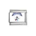 bluey, bluey dad, bluey kids, Italian Charm (9mm) Front