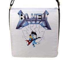 Bluey, Bluey Dad, Bluey Kids, Flap Closure Messenger Bag (l)