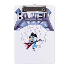 Bluey, Bluey Dad, Bluey Kids, A5 Acrylic Clipboard by avitendut