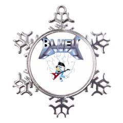 Bluey, Bluey Dad, Bluey Kids, Metal Large Snowflake Ornament