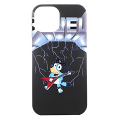 Bluey, Bluey Dad, Bluey Kids, Iphone 15 Plus Black Uv Print Pc Hardshell Case by avitendut