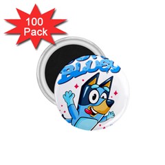 Super Bluey 1 75  Magnets (100 Pack) 