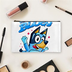 Super Bluey Cosmetic Bag (medium) by avitendut