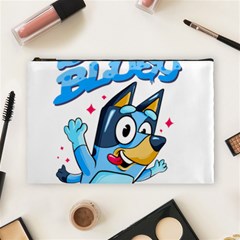 Super Bluey Cosmetic Bag (large) by avitendut