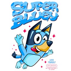 Super Bluey Play Mat (rectangle)