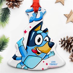 Super Bluey Christmas Tree Ornament (two Sides) by avitendut