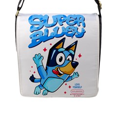 Super Bluey Flap Closure Messenger Bag (l) by avitendut