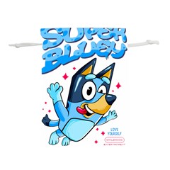 Super Bluey Lightweight Drawstring Pouch (l)