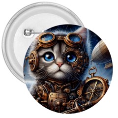 Maine Coon Explorer 3  Buttons by CKArtCreations