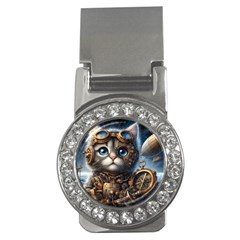 Maine Coon Explorer Money Clips (cz)  by CKArtCreations