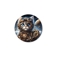 Maine Coon Explorer Golf Ball Marker (4 Pack) by CKArtCreations