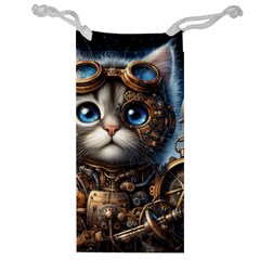 Maine Coon Explorer Jewelry Bag by CKArtCreations