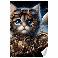 Maine Coon Explorer Canvas 24  X 36  by CKArtCreations