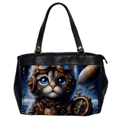 Maine Coon Explorer Oversize Office Handbag by CKArtCreations