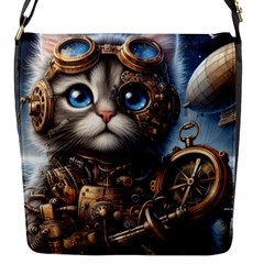 Maine Coon Explorer Flap Closure Messenger Bag (s) by CKArtCreations