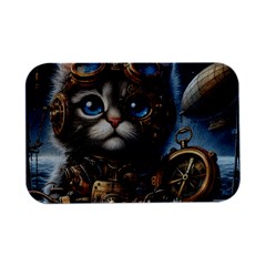 Maine Coon Explorer Open Lid Metal Box (silver)   by CKArtCreations