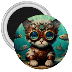 Underwater Explorer 3  Magnets by CKArtCreations