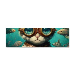 Underwater Explorer Sticker (bumper) by CKArtCreations