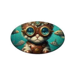 Underwater Explorer Sticker Oval (10 Pack) by CKArtCreations