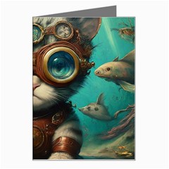 Underwater Explorer Greeting Card by CKArtCreations