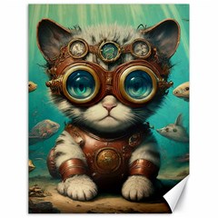 Underwater Explorer Canvas 18  X 24  by CKArtCreations