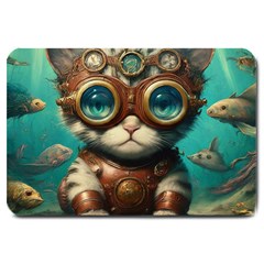 Underwater Explorer Large Doormat by CKArtCreations