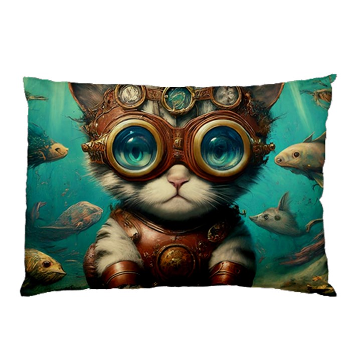 Underwater Explorer Pillow Case