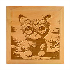 Underwater Explorer Wood Photo Frame Cube by CKArtCreations