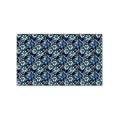 Blue Flowers 001 Sticker (rectangular) by DinkovaArt