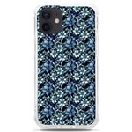 Blue Flowers 001 iPhone 12 mini TPU UV Print Case	 Front