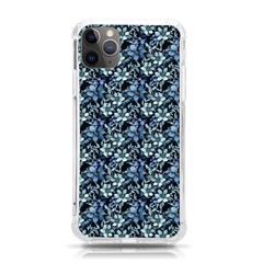 Blue Flowers 001 Iphone 11 Pro Max 6 5 Inch Tpu Uv Print Case by DinkovaArt