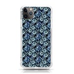 Blue Flowers 001 iPhone 11 Pro Max 6.5 Inch TPU UV Print Case Front