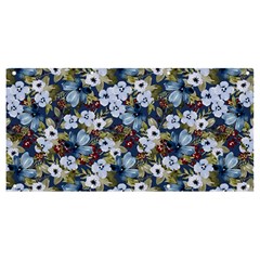 Blue Flowers 2 Banner And Sign 8  X 4  by DinkovaArt