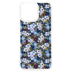 Blue Flowers Blue Flowers 2 Iphone 15 Pro Max Tpu Uv Print Case