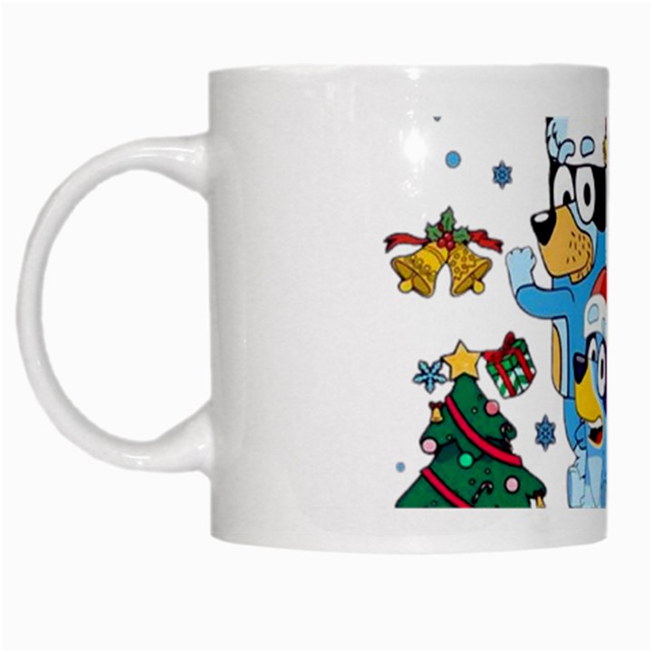 Bluey birthday White Mug