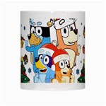 Bluey birthday White Mug Center